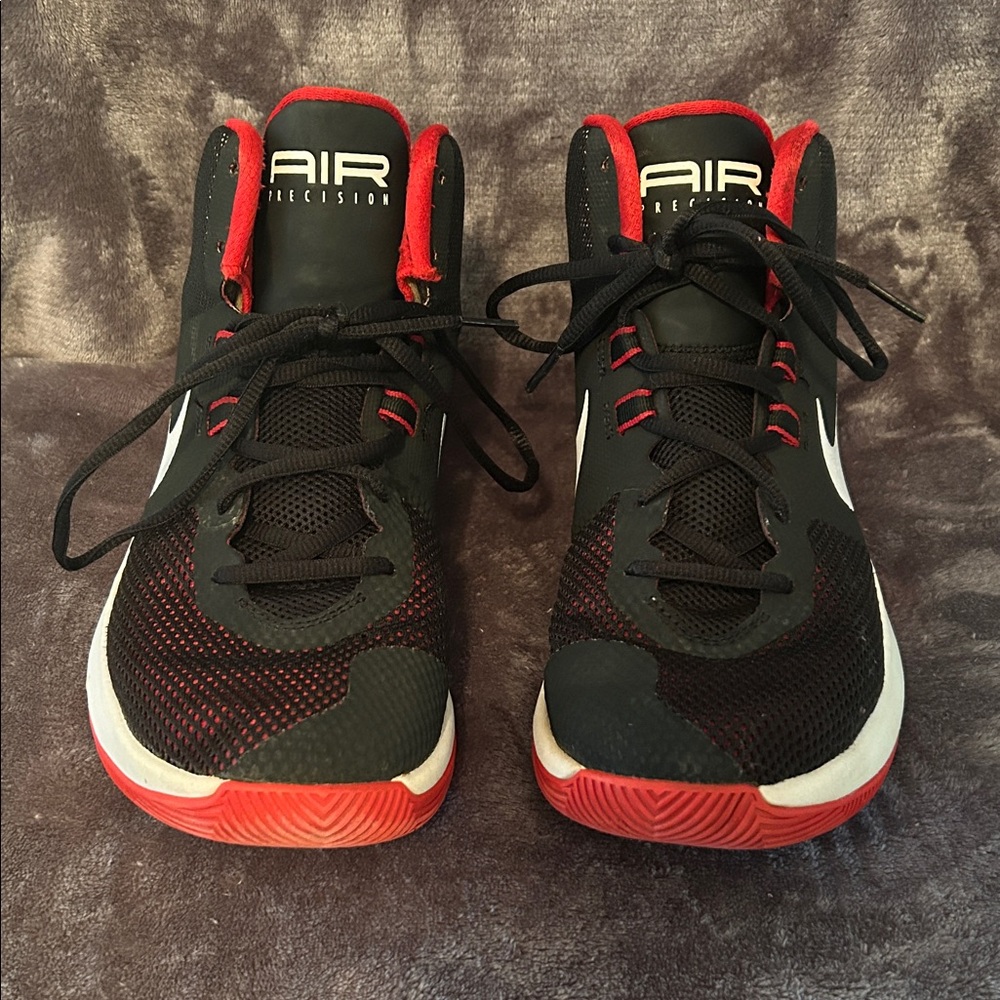 Nike Black and Red Athletic Shoes